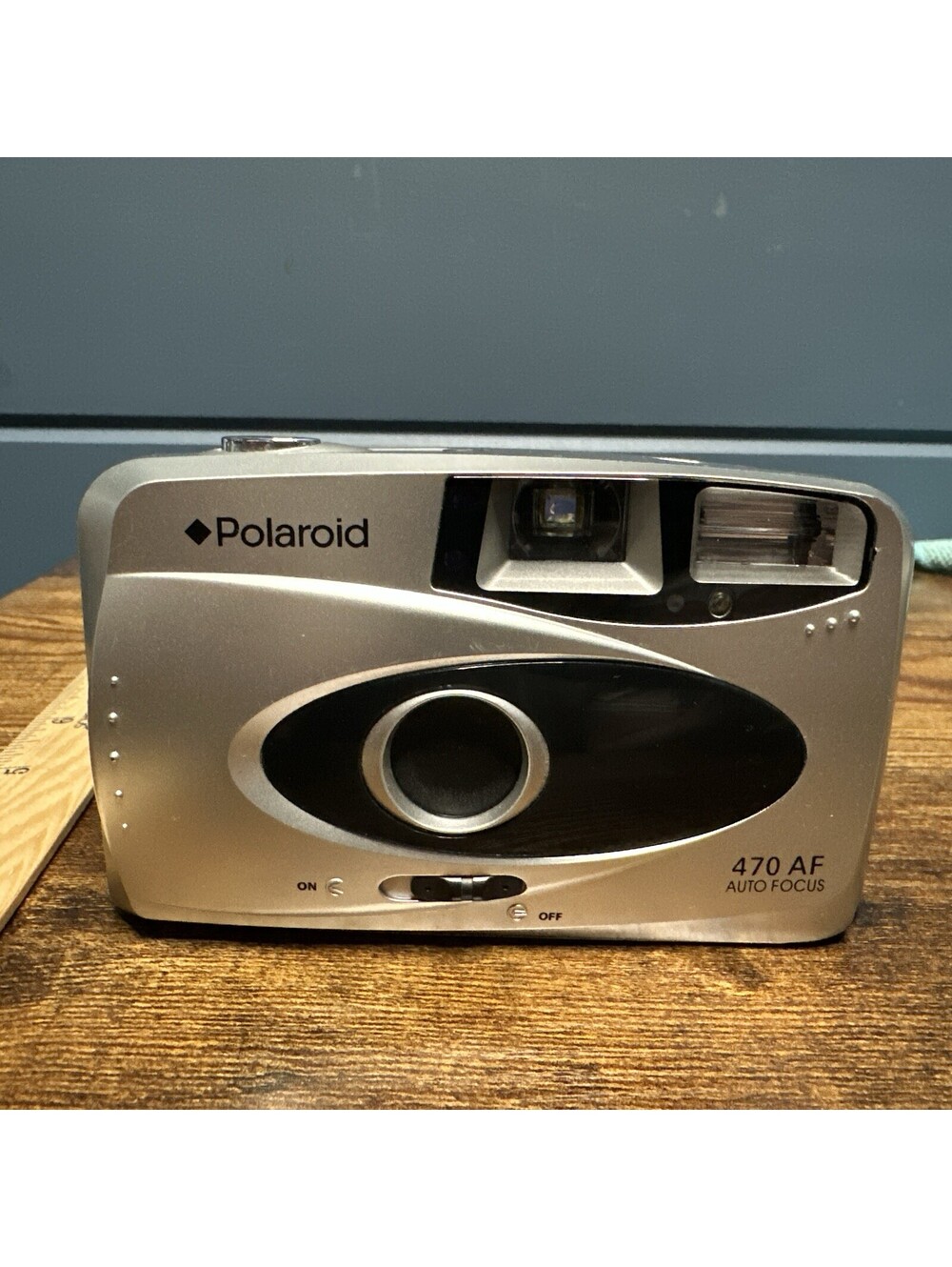 Polaroid 470 AF Auto Focus 35mm Point & Shoot Film Camera Flash Tested